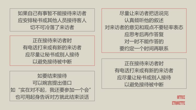 「分享」办公室礼仪-拿走即用