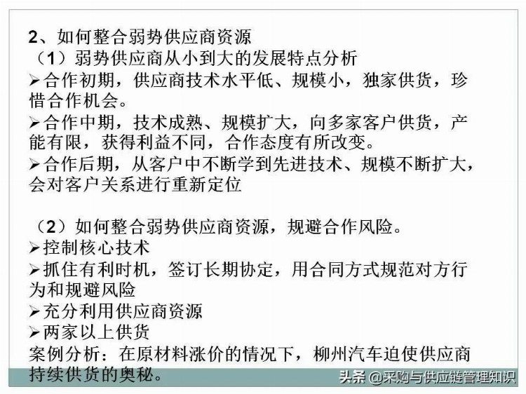 超级干货：采购及供应链管理PPT分享