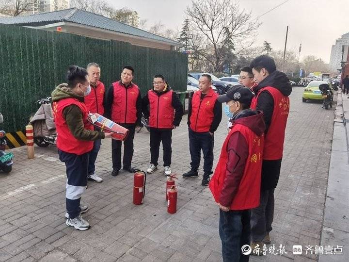 “培训 实操”，济南北坦街道开展消防器材培训演练