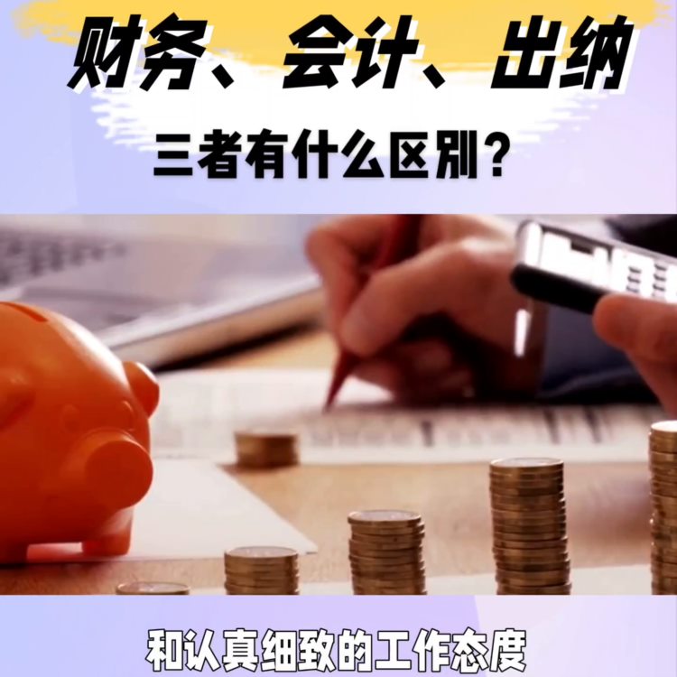财务、会计、出纳，这三者有什么区别？#杭州注册公司