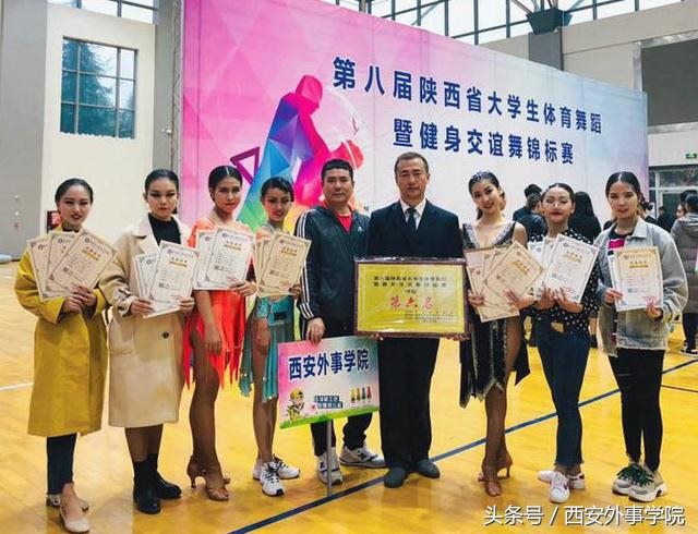 陕西省第九届体育舞蹈锦标赛落幕，西安外事学院多名学子夺冠！