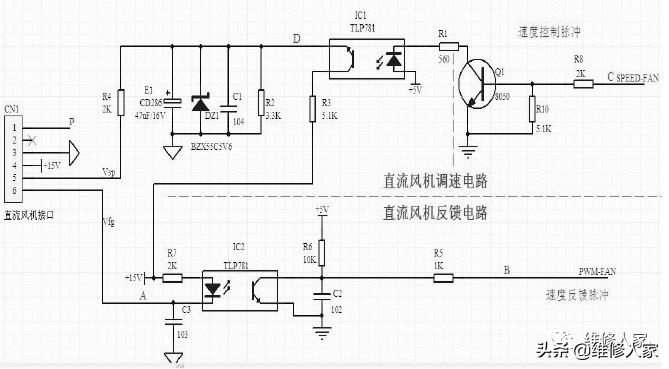 美的家用变频空调基本电路培训