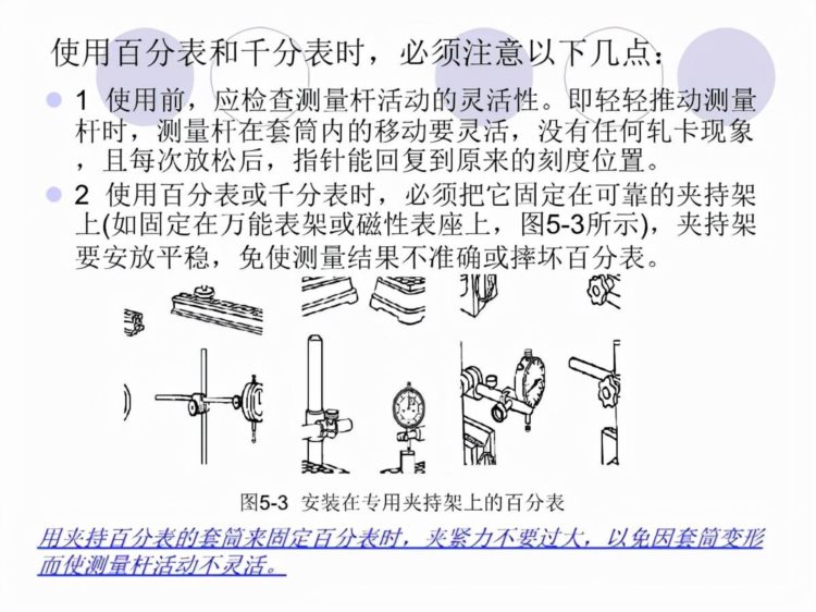 「体系管理」量具的使用方法培训PPT