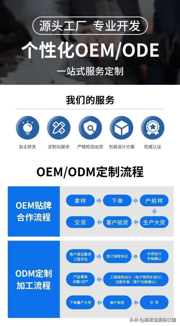 来广州找美容仪OEM/ODM代工厂家，有哪些好处？