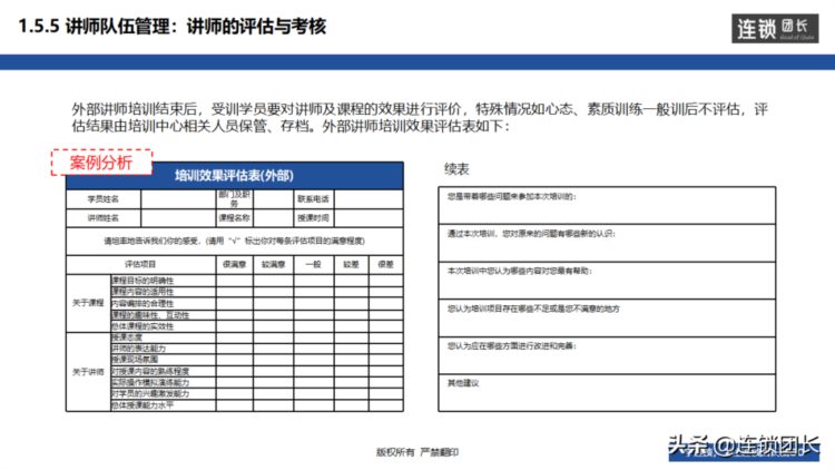 训练组织搭建后，讲师团队如何管理？