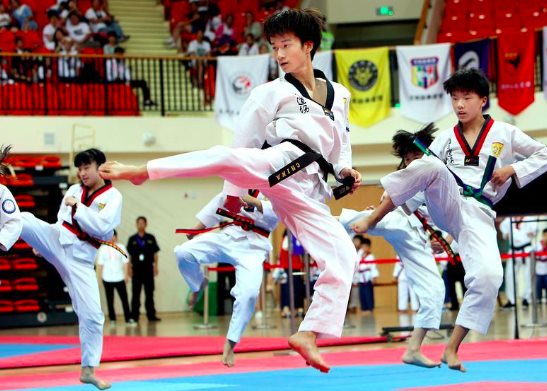 800余名选手同场竞技 上海市第九届跆拳道邀请赛今开幕