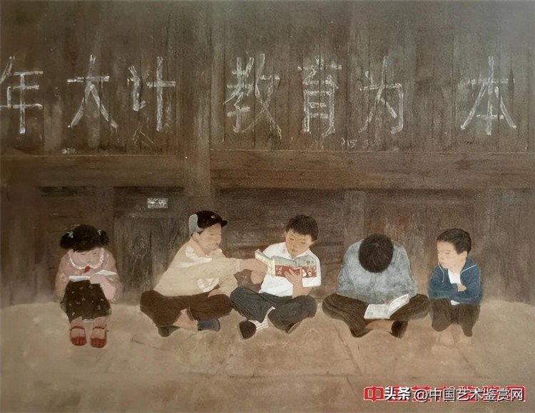 「绘画研究」旅日女画家王培：岩彩艺术中的“未泯童心”