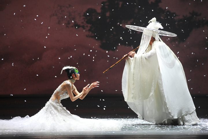 杨丽萍孔雀舞蹈被指低俗，男舞者衣着近乎赤身，尺度让人不忍直视