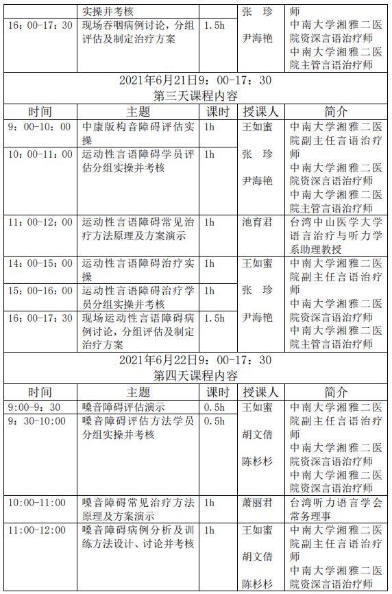 关于举办成人言语治疗师职前系统化培训课程（2021年第一期）的通知