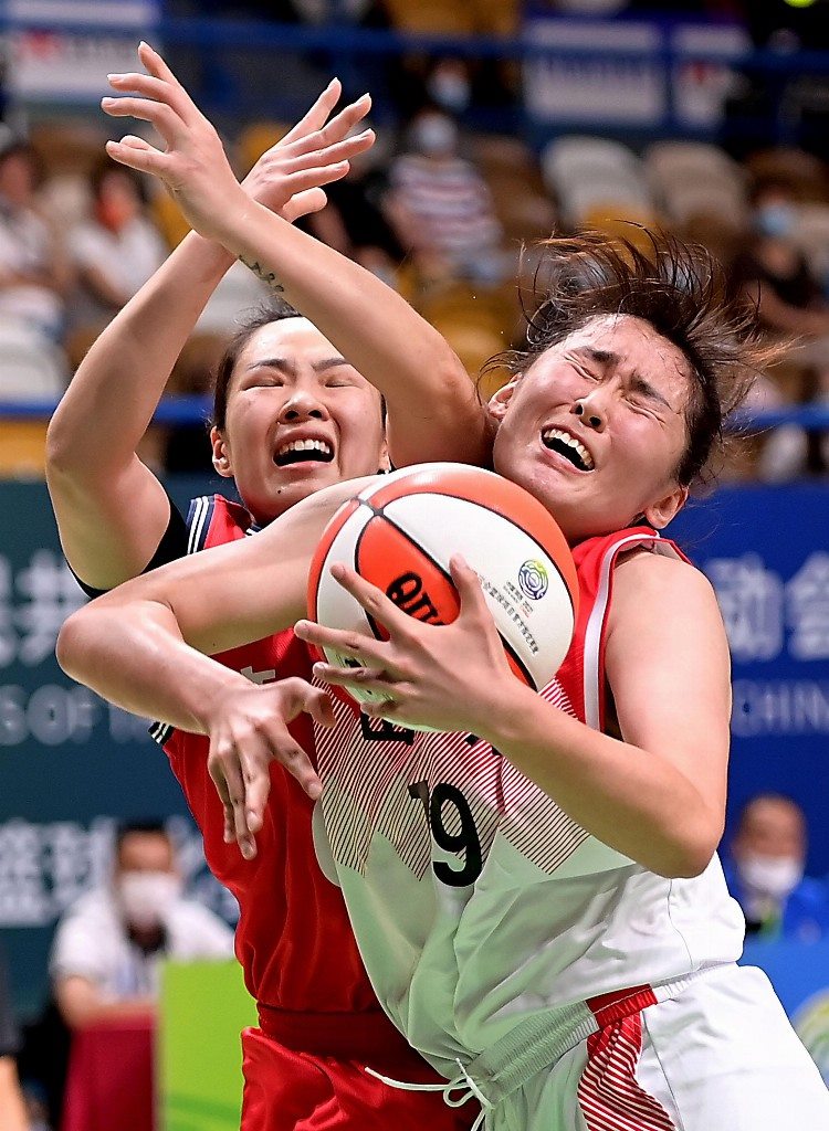 篮球——五人制篮球女子成年组：广东队获得铜牌