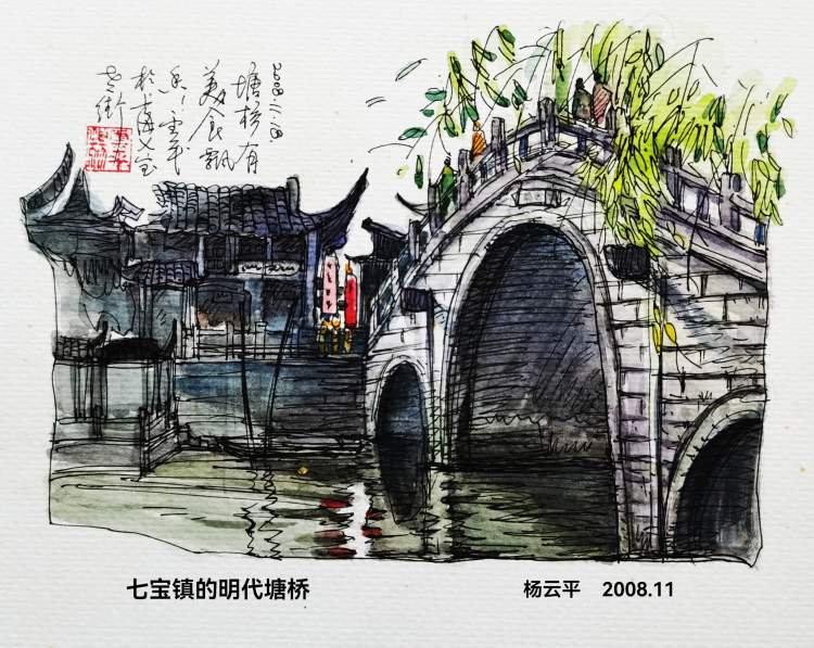 上海画家3年里跑了76个上海古镇！春节期间市民可以去这些地方兜兜白相相