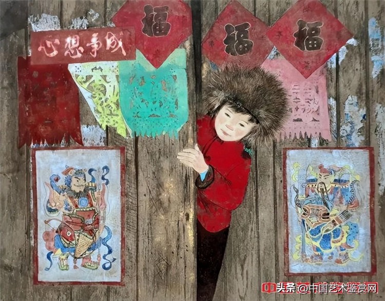 「绘画研究」旅日女画家王培：岩彩艺术中的“未泯童心”