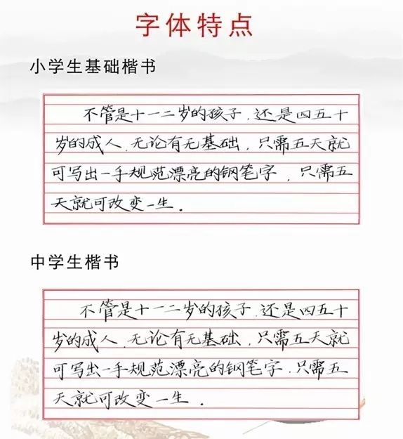 黄金格专利练字五天速成