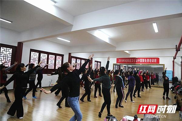 桂阳县文化馆开办十个免费艺术培训班
