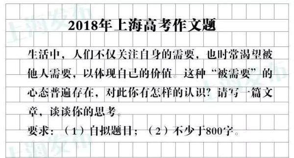 2023年上海高考作文题来啦！你会怎么写？高考首日现场直击→