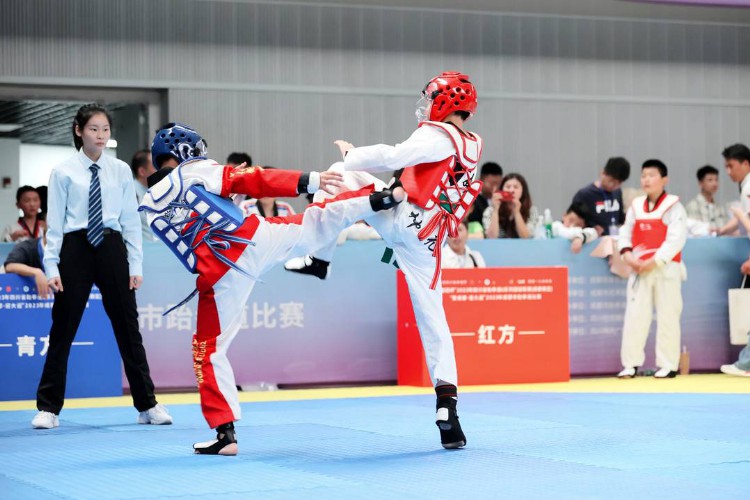 近两千名选手比拼2023四川省跆拳道U系列超级联赛