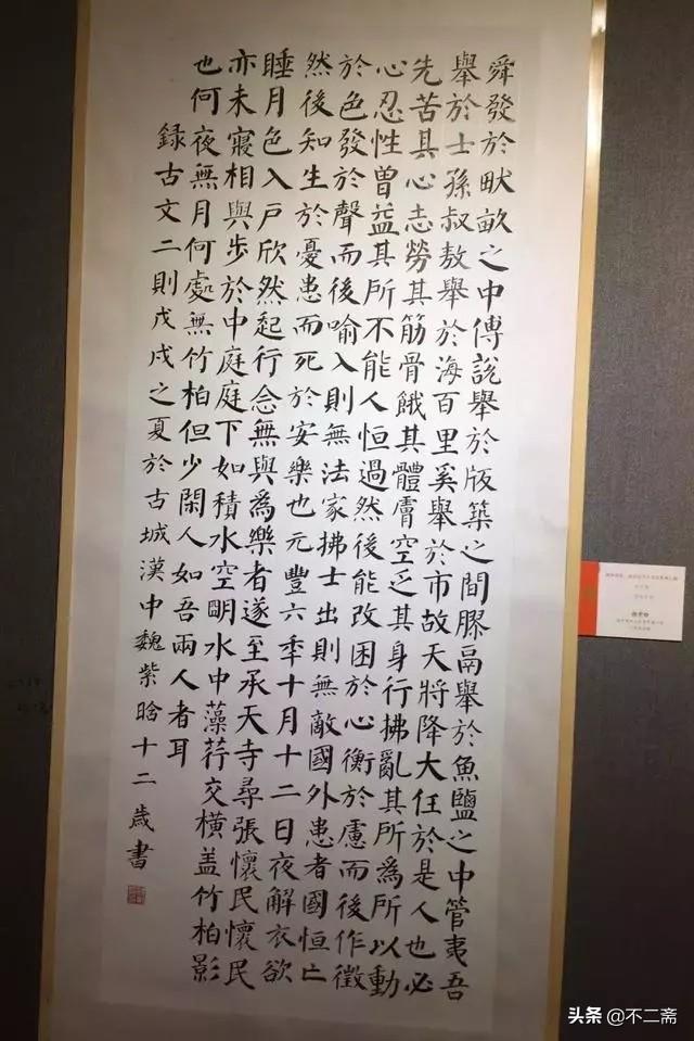 小学生学霸毛笔书法获奖作品，有国展范