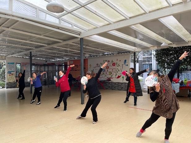 “尚学新山·乐享家园”全民教育课堂——成人舞蹈班培训课程纪录