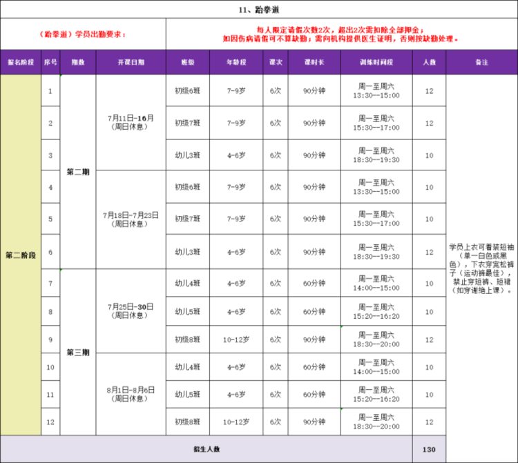 免费get新技能！滨江体育公园千人公益培训（第二阶段）6月13日开始报名