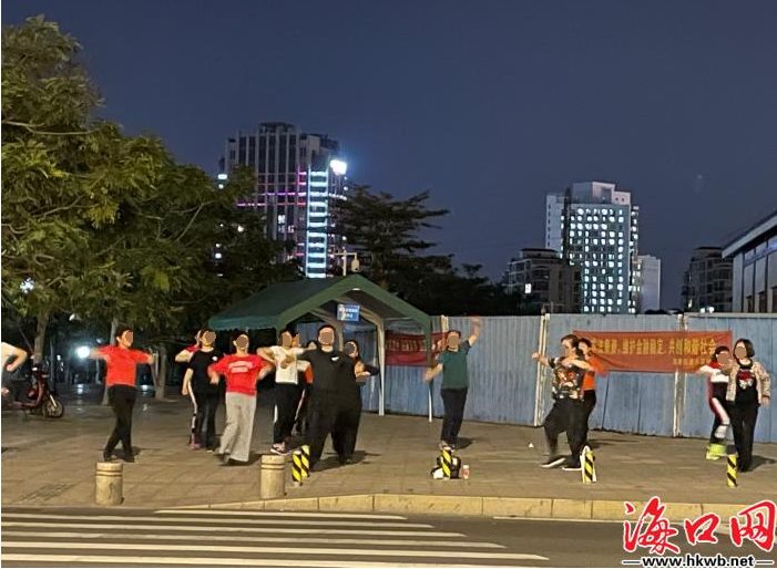 “投诉算什么？”海口海瑞后路街头“劲舞团”夜夜狂欢高音炮“直轰”居民