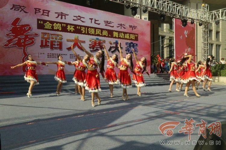 咸阳市文化艺术节舞蹈大赛 决赛26节目角逐