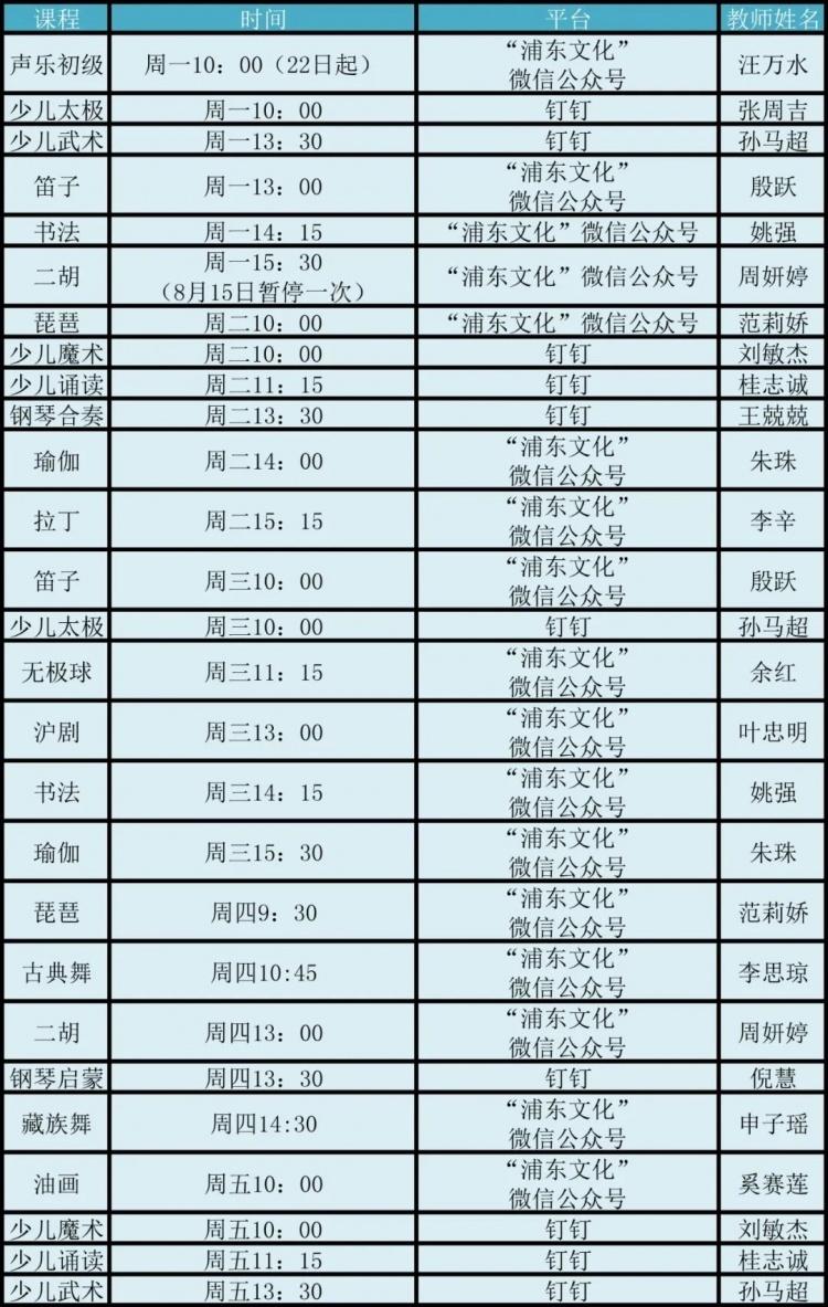 书法、笛子、舞蹈、无极球……众多文艺课程在线直播，快来PICK你的最爱