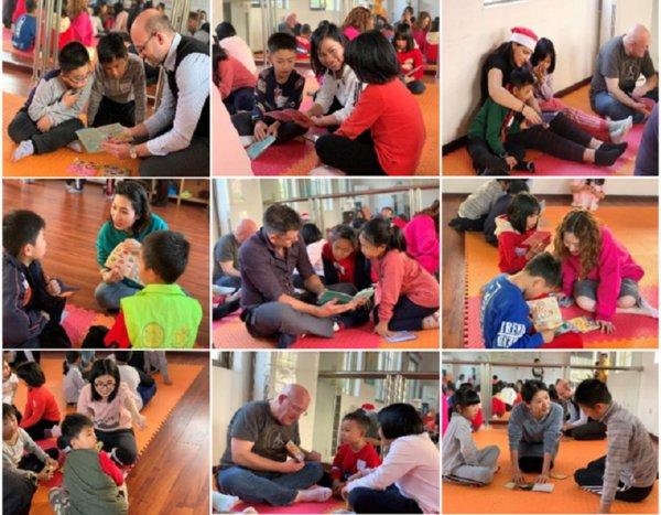 华尔街英语志愿者走进广州番禺区社区开启“特别课堂”