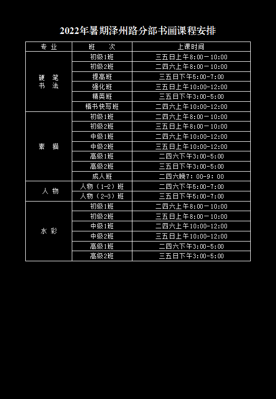 【习字修心 绘画养性】晋城市青少年活动中心书画馆好课来袭，赶紧报名吧！