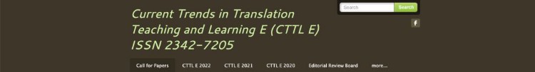 期刊抢鲜 | Translation Teaching and Learning 2022