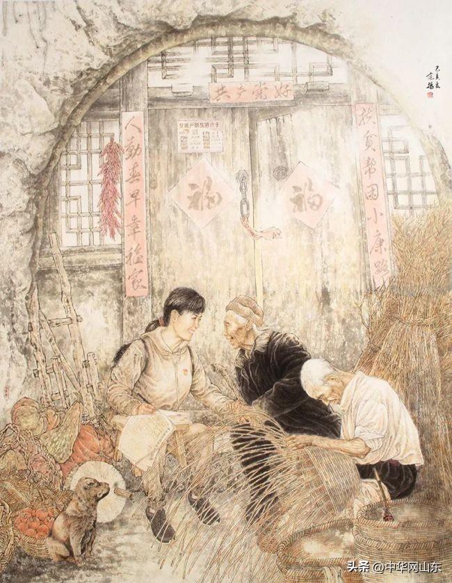 著名画家范扬参加“当代意象-北京中都汇书画院美术馆开馆展”