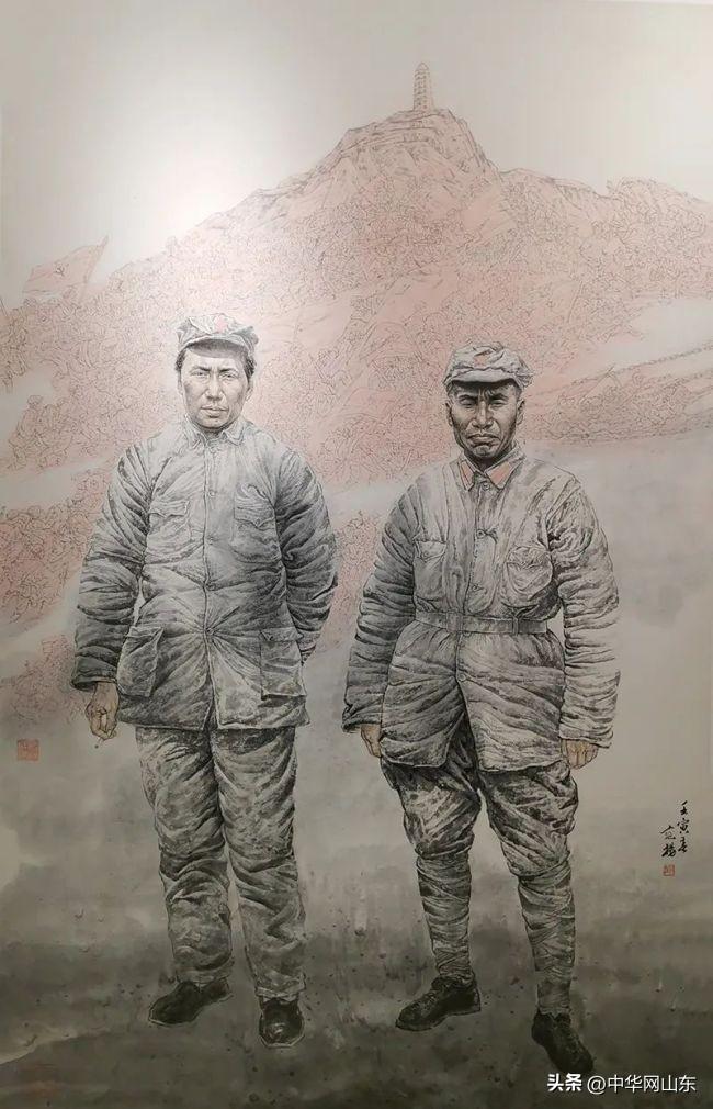 著名画家范扬参加“当代意象-北京中都汇书画院美术馆开馆展”