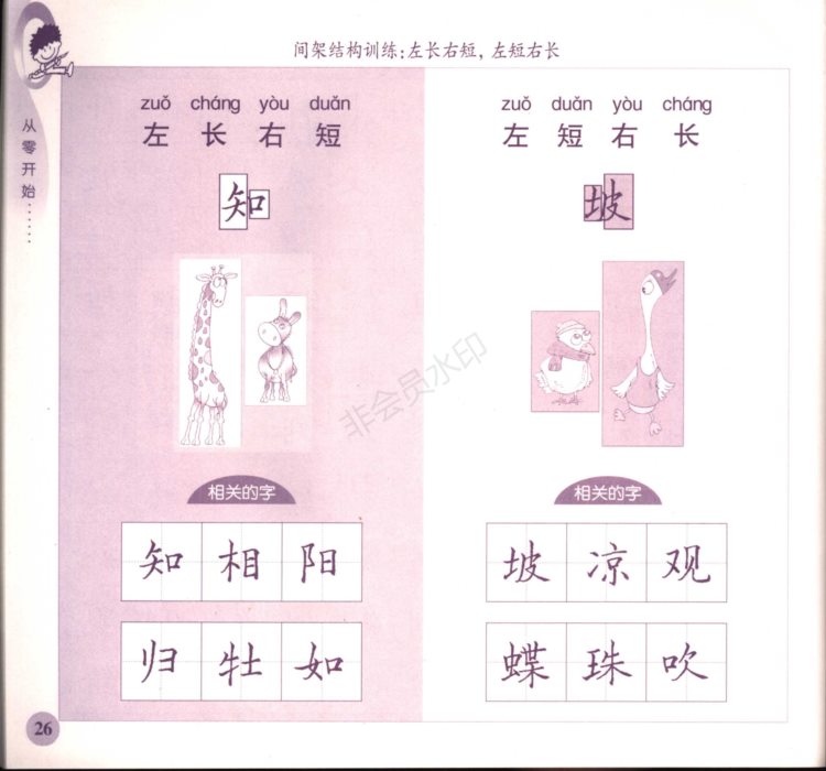 零基础学硬笔楷书入门，这份字帖图文并茂