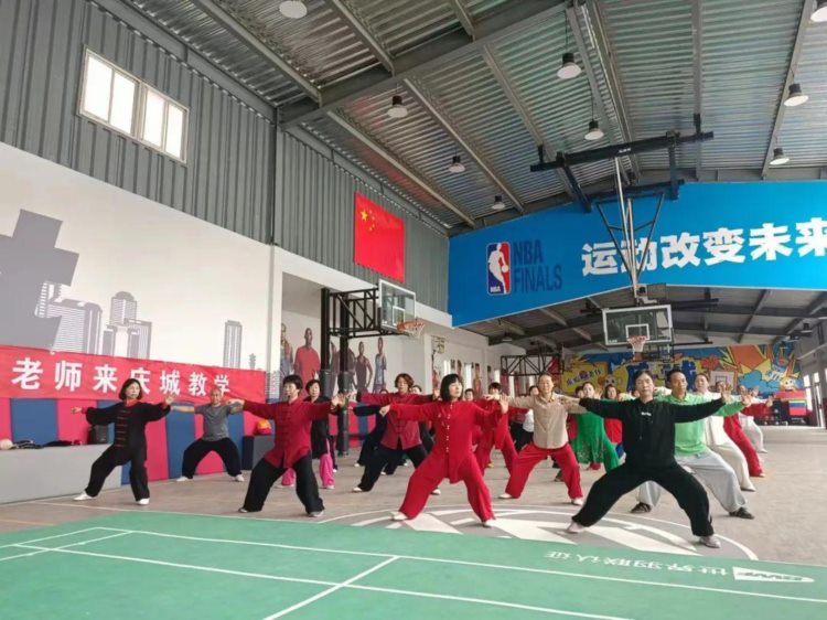 庆城县开展太极拳培训，引领全民健身新风尚