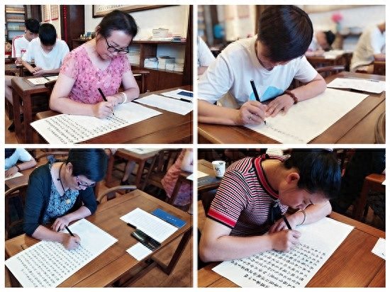 张家界：武陵源国学堂开设成人练字班，让市民重回课堂