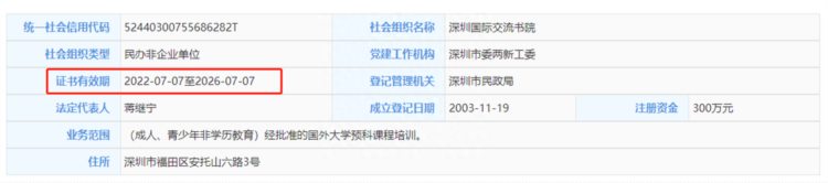 深大师院国际高中停招？深国交培训牌续期？
