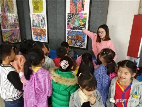 江西省美术书法考级南昌市少年宫2017年度学员优秀考级作品展隆重开幕