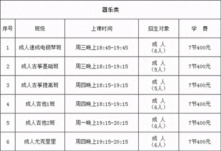 区妇儿活动中心成人少儿暑期单项课程开始报名啦！