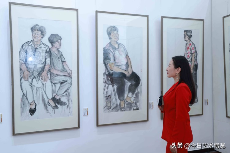 荣宝斋画院西集教学培训中心首届水墨人物画高级研修班写生作品展