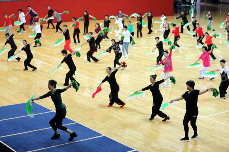 2020年东丽区健身操舞培训开班