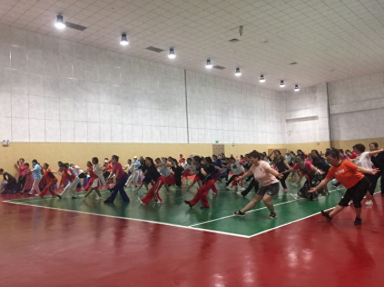 九台区举办2020年长春市健身操舞协会送舞进社区—走进九台区广场舞培训班
