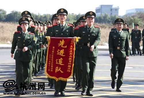 杭州消防隆重举行2015年新兵集训誓师大会
