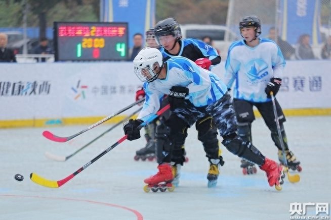 我要上全运2019年陕西省轮滑球公开赛开赛