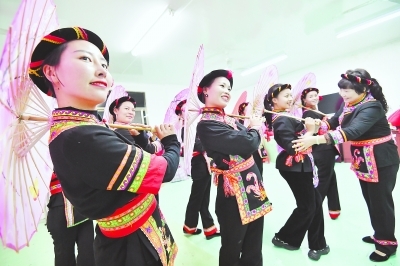 福安市首个畲族舞蹈培训班开班