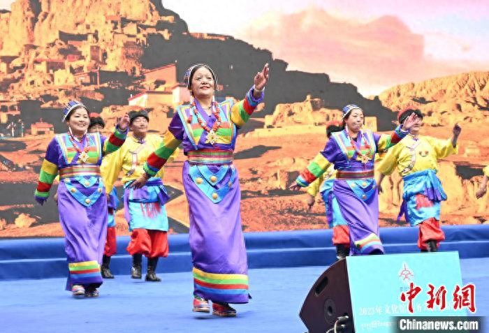 2023年西藏文化馆服务宣传周启动含唐卡培训藏族面具制作项目