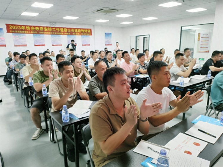 福建省漳浦县2023年退役士兵适应性培训开班啦