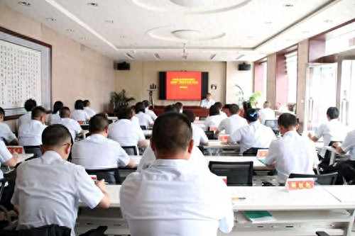 沁县农商银行开展2023年二季度安全保卫培训暨警示教育