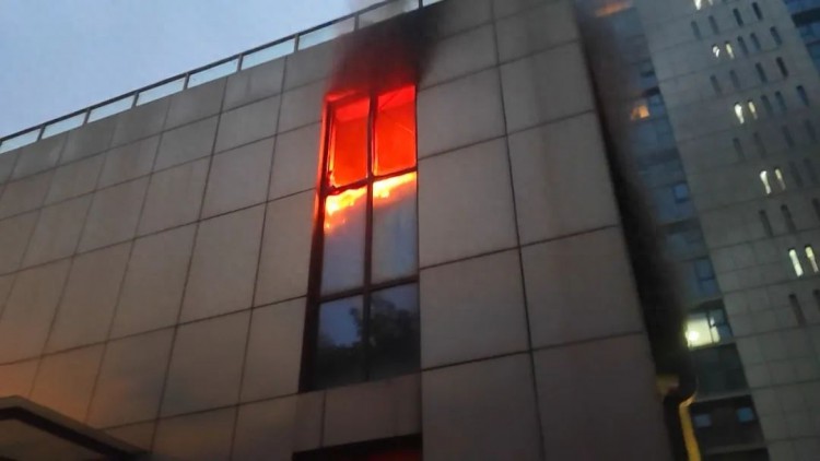 西安消防：培训机构还没开业就起火！消防紧急处置......