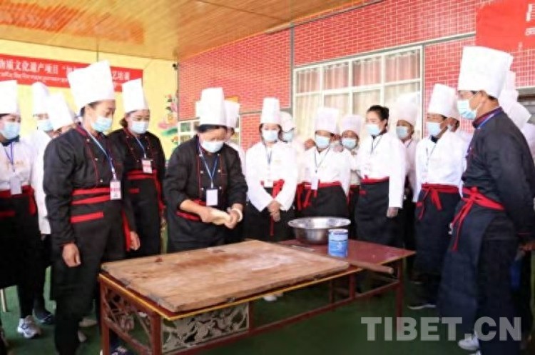 西藏芒康开展“加加面”制作技艺培训