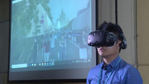 香港土力处引VR模拟山泥倾泻场景培训学员应对事故