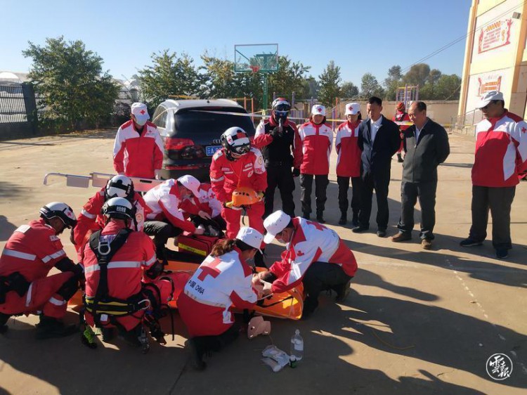 2022年中国红十字救援队云南培训暨综合演练举行